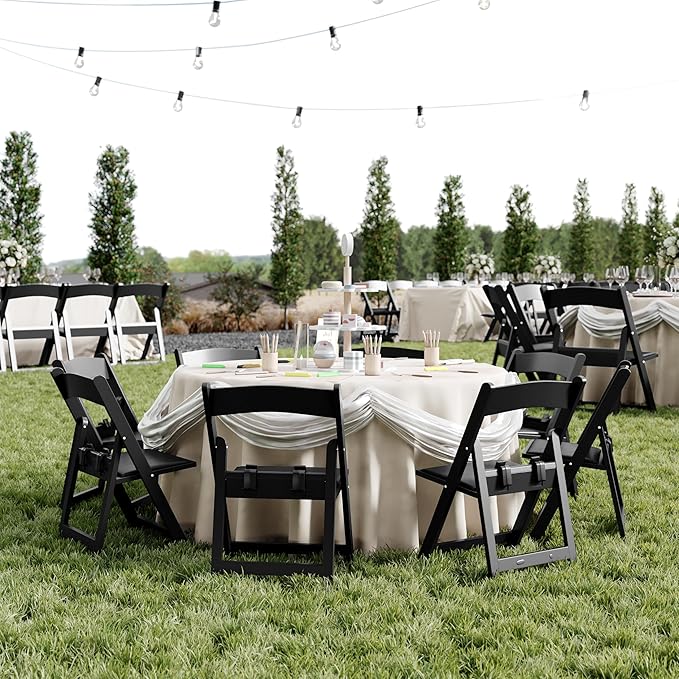 Flash Furniture Hercules Kids Black Resin Folding Chair