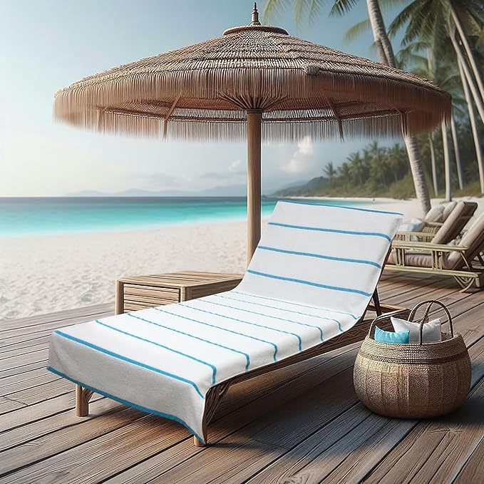 COTTON CRAFT Pool Lounge Chair Cover