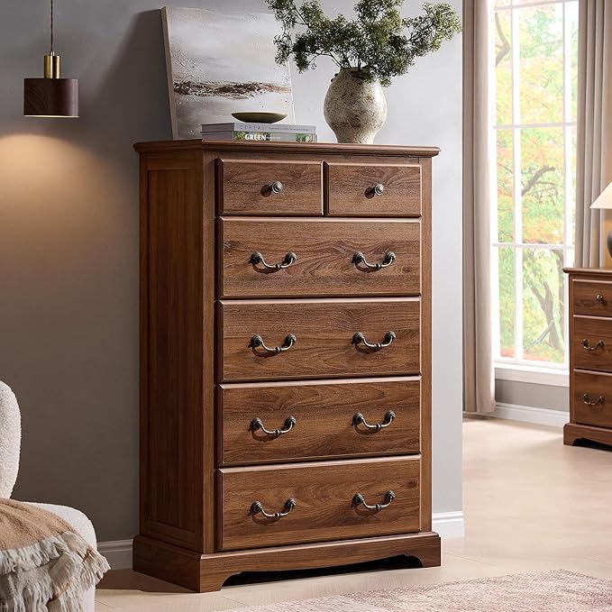 T4TREAM 48" Tall Drawers Dresser Chests
