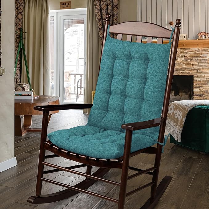 ELFJOY Rocking Chair Cushion Large Rocking Chair Pads