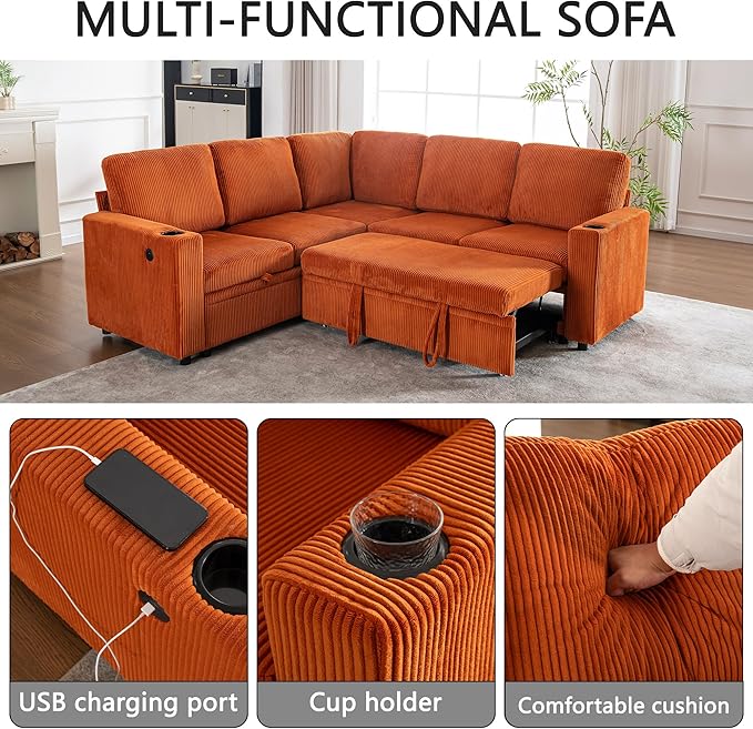 Modular Sectional Sleeper Sofa