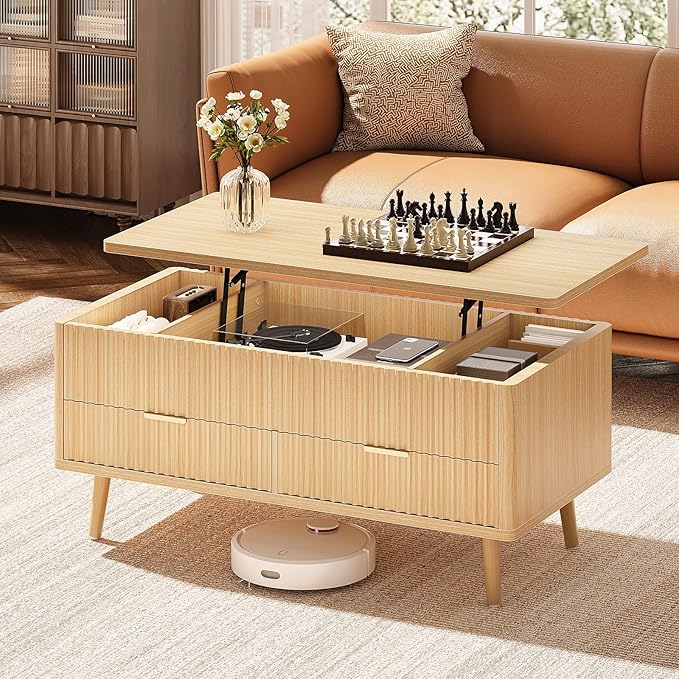 Lift Top Coffee Table with Storage