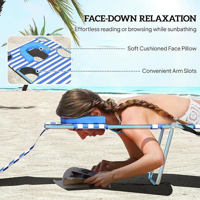 Outsunny Chaise Lounge Chair Outdoor