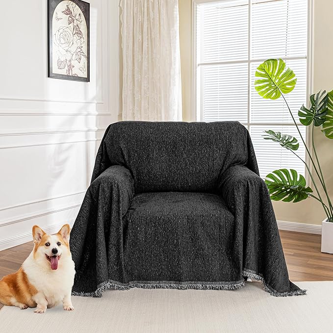 MYSKY HOME Chair Couch Covers Sectional Couch Covers