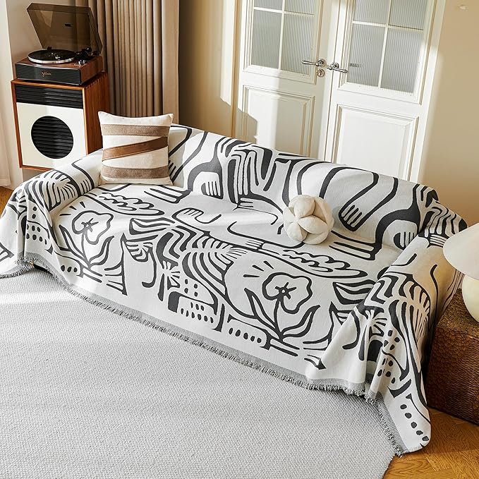MYSKY HOME Couch Cover for Dogs, Washable Couch Covers, Sofa Covers for