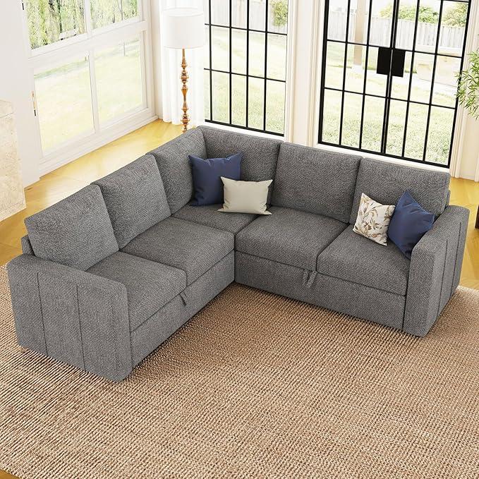 Belffin Modular Sectional Sleeper Sofa