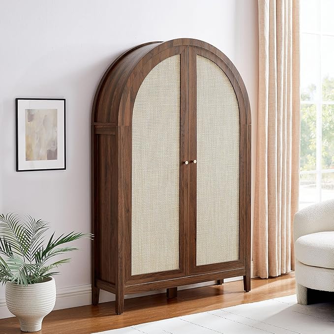 Modway Calista 63 Inch Arched Storage Cabinet