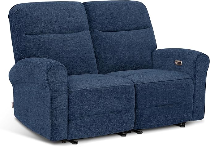 MCombo 64.6" Wall Hugger Power Loveseat Recliner Sofa