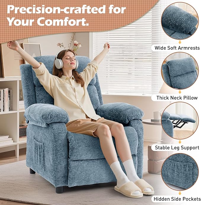Korser Recliner Chair, Living Room Chairs
