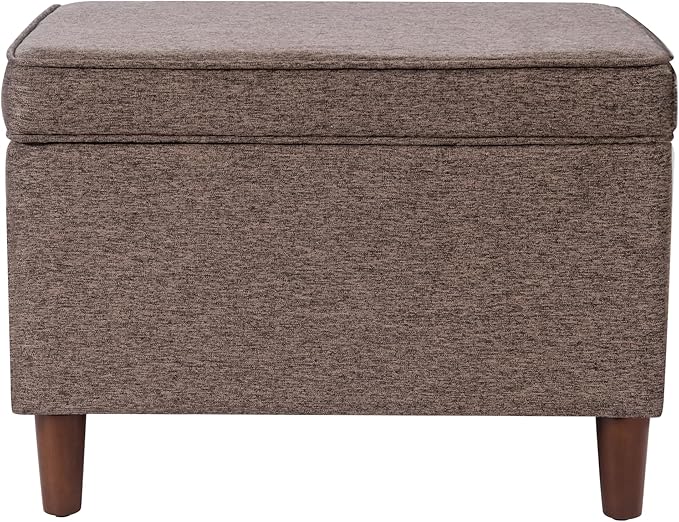 HomePop Home Decor | Dinah Collection Modern Storage Ottoman | Ottoman