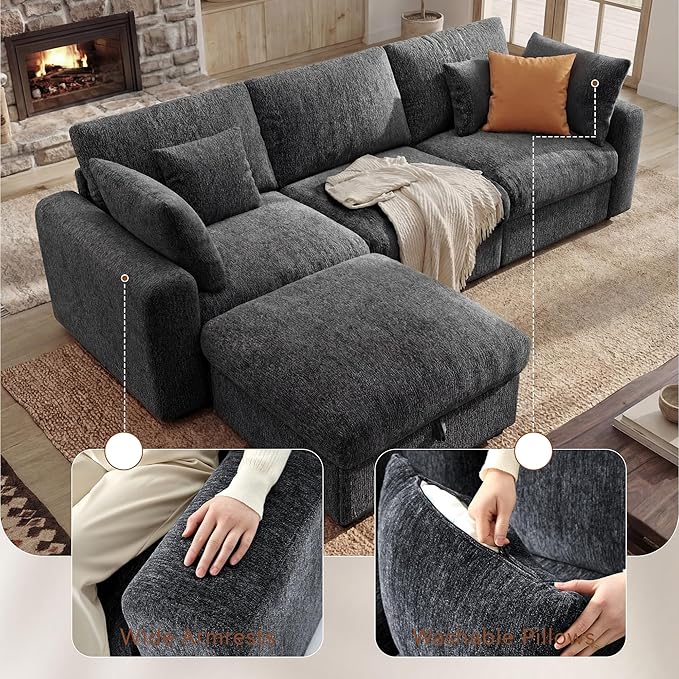 Ihanherry Cloud Sectional Couches