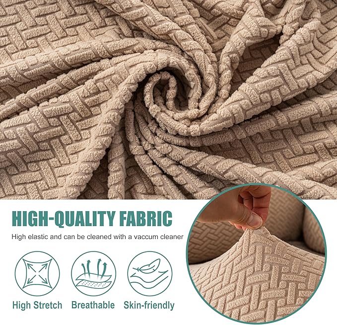 Genina Recliner Loveseat Cover Stretch Couch Covers Sofa slipcover