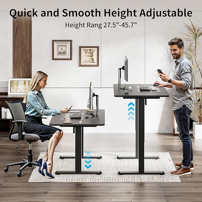 BIZUM 40x24 Inch Electric Standing Desk