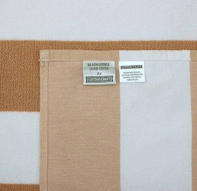 COTTON CRAFT Pool Lounge Chair Cover