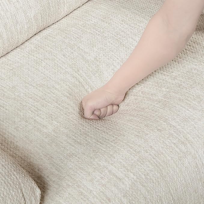 Lexicon Power Double Reclining Sofa, Textured Microfiber Wall Hugger Recliner