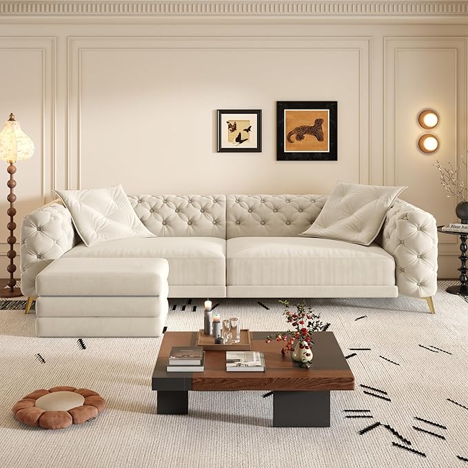 97.7" Convertible Queen Sleeper Sofa
