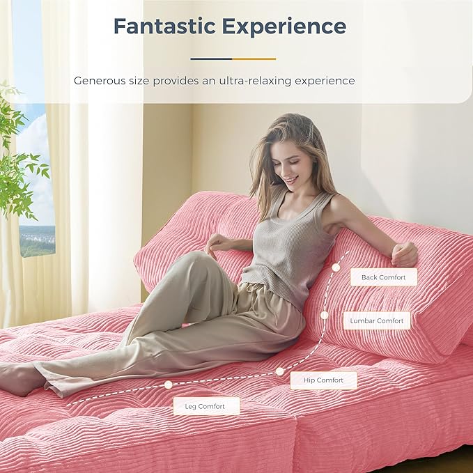 MAXYOYO Folding Sofa Bed, Convertible Sleeper Chair
