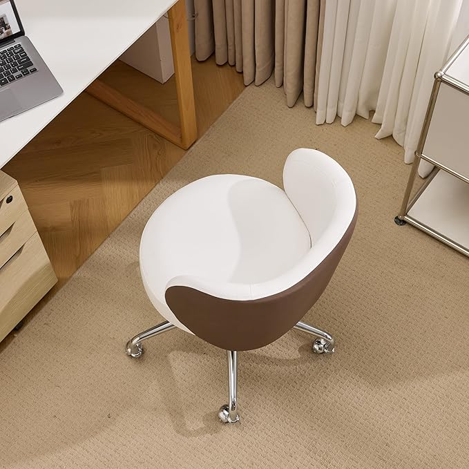 VINGLI Cute Small Swivel Desk Chair Comfy