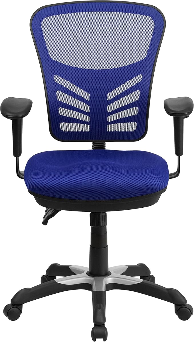 Flash Furniture Nicholas Mid-Back Swivel Office and Gaming Chair, Ergonomic