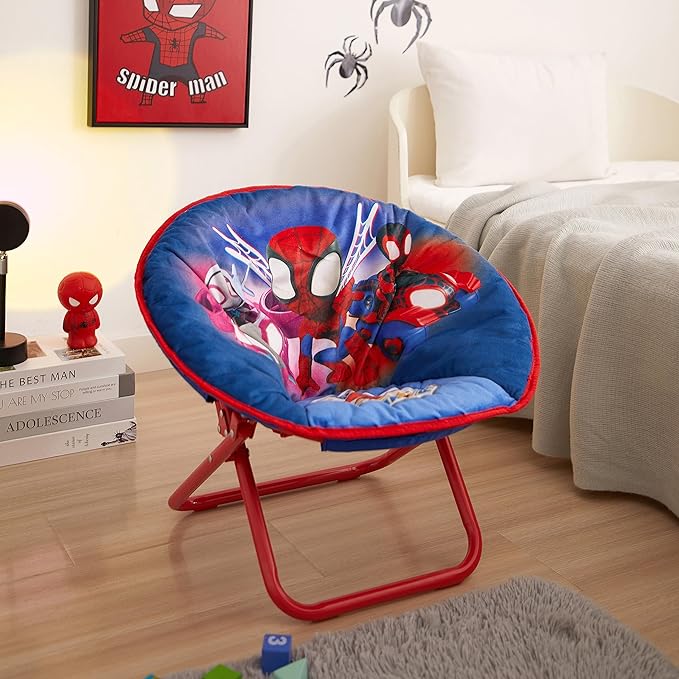 Marvel Spidey and His Amazing Friends 19” Frame Folding Toddler Saucer™ Chair