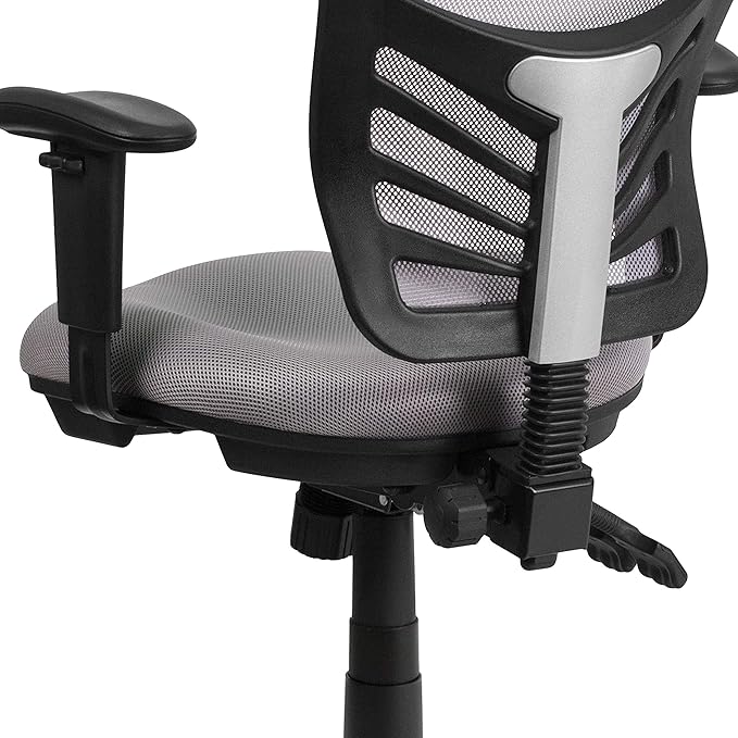 Flash Furniture Nicholas Mid-Back Swivel Office and Gaming Chair, Ergonomic