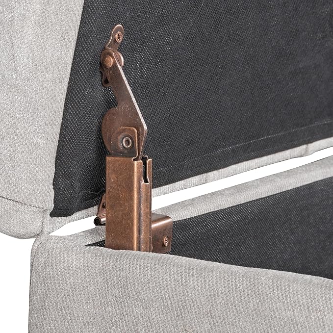 Homepop Home Decor | Tufted Ainsley Button Storage Ottoman Bench