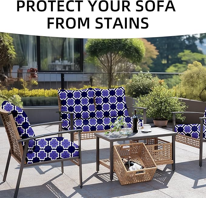 Outdoor Cushion Covers Set, Replacement