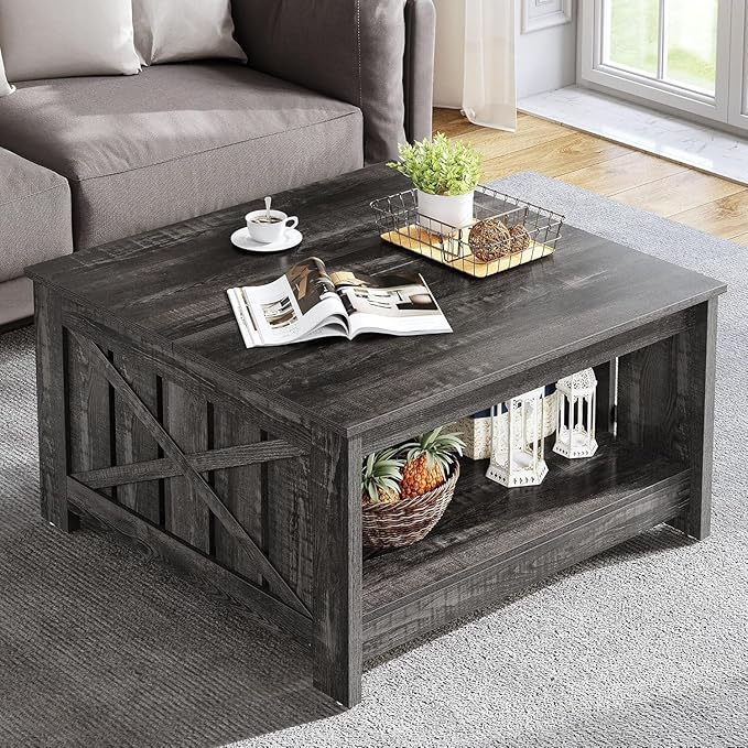 YITAHOME Coffee Tables Farmhouse Coffee Table