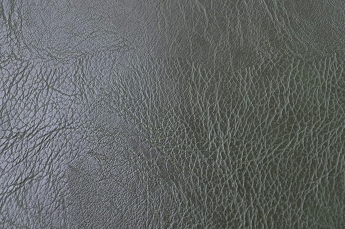 Wento Thick Half Yard Faux Leather Fabric Soft Skin Grain PU Leather