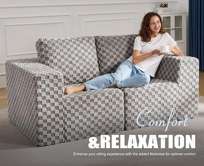 Modular Sectional Sofa 2 Seater Loveseat Modular Couch