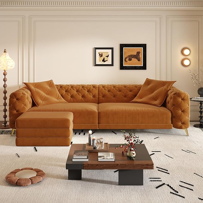 97.7" Convertible Queen Sleeper Sofa
