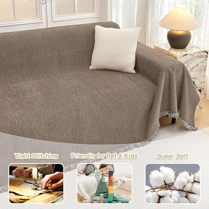 MYSKY HOME Couch Cover Sofa Covers Couch Covers