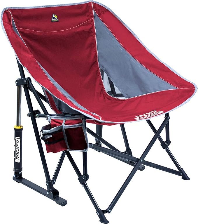 GCI Outdoor Pod Rocker Sling-Style Outdoor Rocking Chair
