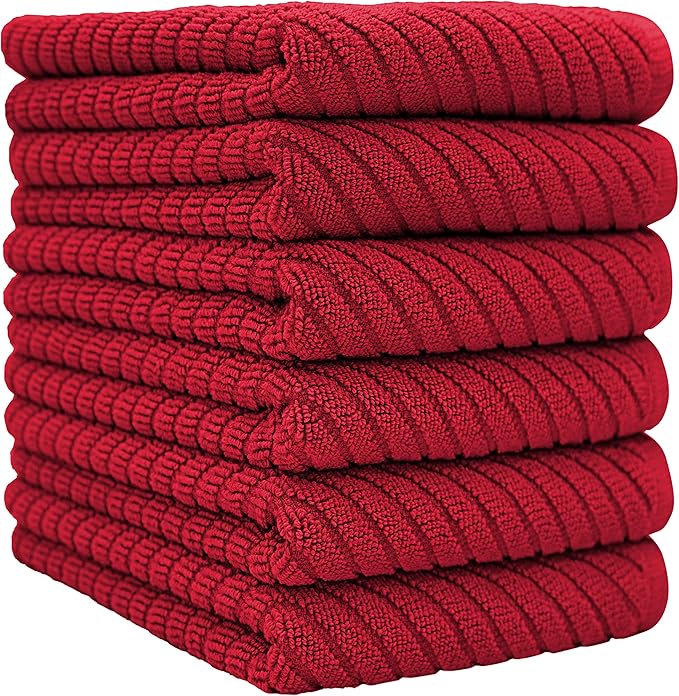 Premium Kitchen Towels | Large Cotton Kitchen Hand Towels | Dish Towels |
