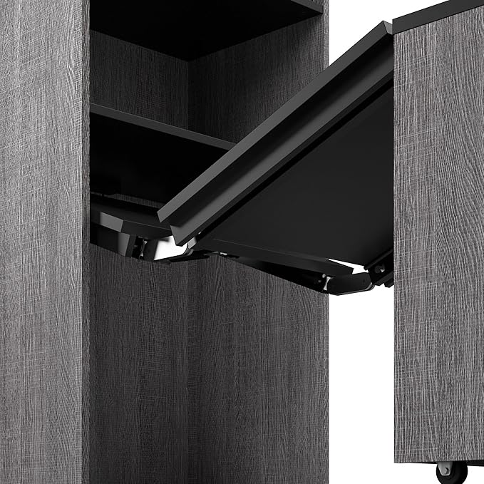 Bestar Orion Tall Storage Cabinet