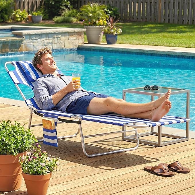 Outsunny Chaise Lounge Chair Outdoor