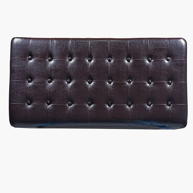 HomePop Deluxe Tufted Storage Bench