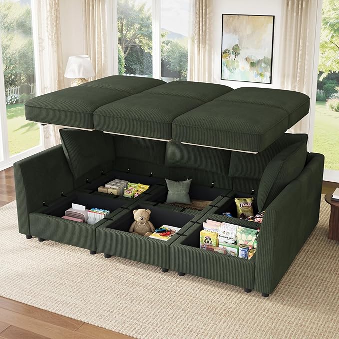 HONBAY Modular Sofa Sectional Sleeper Couch