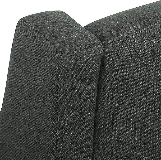 Homepop Home Decor | Upholstered Classic Swoop Arm Accent Chair | Accent Chairs