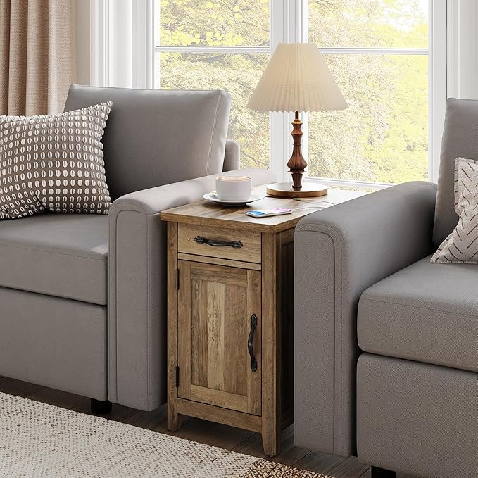 LINSY HOME End Table Set of 2