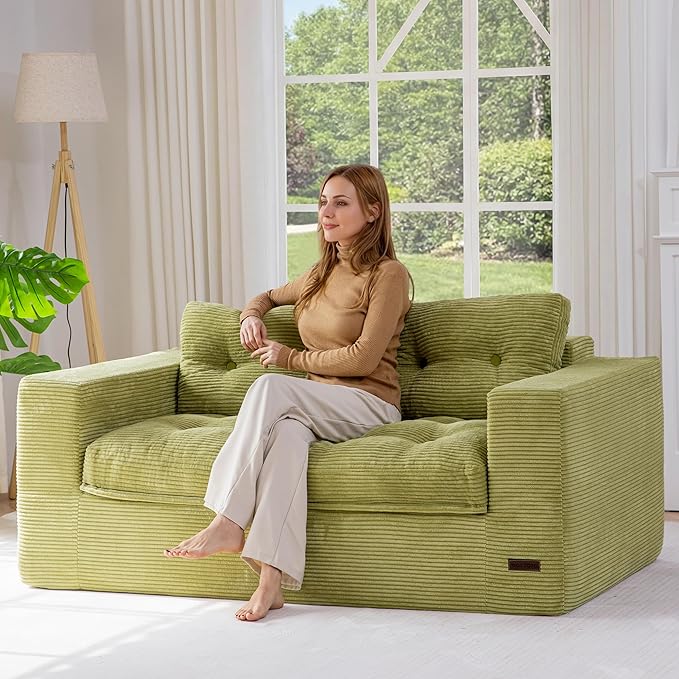 MAXYOYO 63" Loveseat Sofa Couch