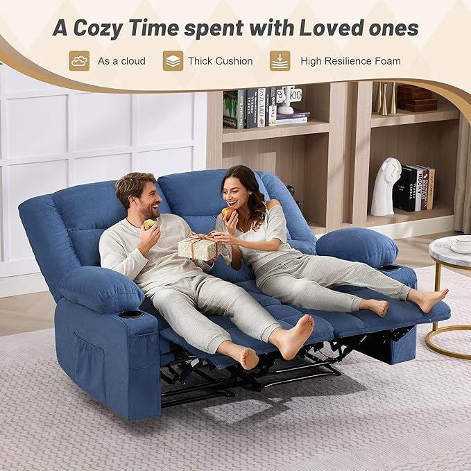 Loveseat Recliner Sofa, Big Large Reclining Sofa