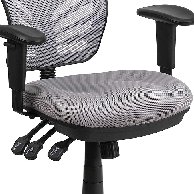 Flash Furniture Nicholas Mid-Back Swivel Office and Gaming Chair, Ergonomic