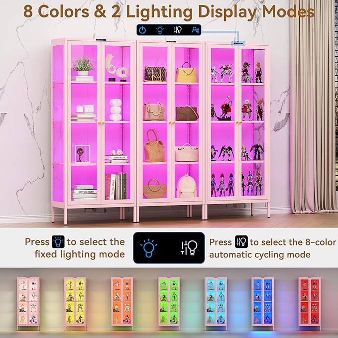 Polup Glass Display Cabinet