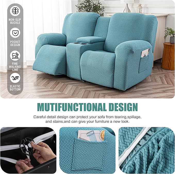 Genina Recliner Loveseat Covers