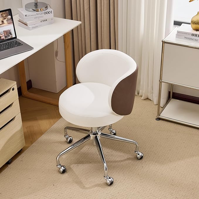 VINGLI Cute Small Swivel Desk Chair Comfy