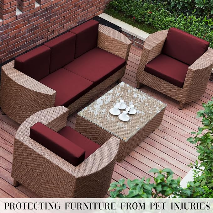 Outdoor Cushion Covers Set, Replacement