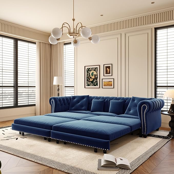 89" King Size Sleeper Sofa Bed