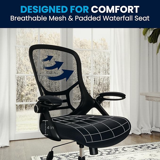 Flash Furniture Porter High-Back Swivel Office Chair