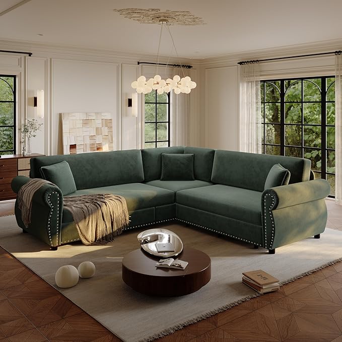 88.2" Sectional Sleeper Sofa